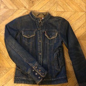 Rare Vintage Levi's Sherpa Lined 90's Denim Jacket
